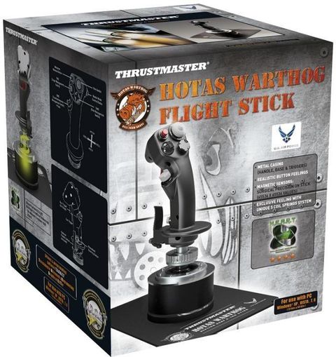 THRUSTMASTER HOTAS WARTHOG FLIGHT STICK For PC Motion Controller