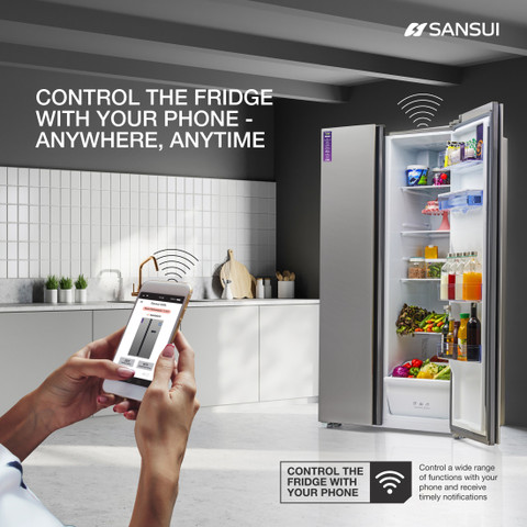 Sansui 544 L Frost Free Side by Side Refrigerator Online at Best