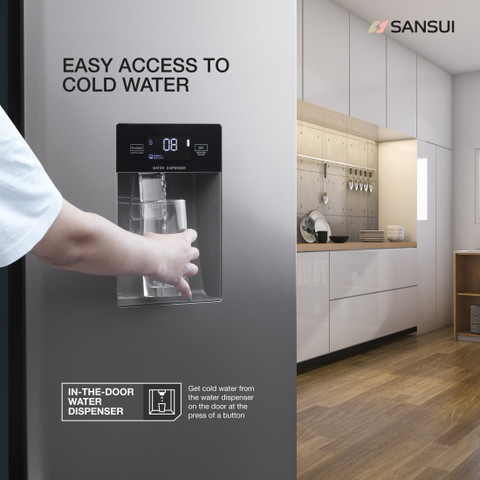 Sansui 544 L Frost Free Side by Side Refrigerator Online at Best