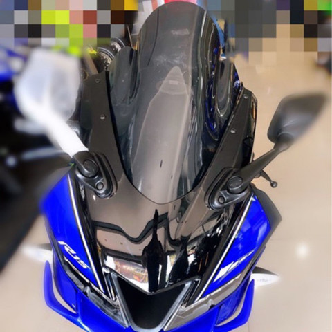 Ride Adventure R15 Version Double Bubble Visor BK05 Bike
