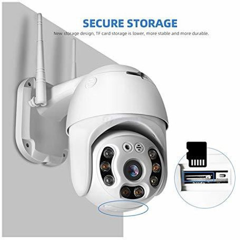 SIOVS Wireless WiFi IP CCTV Security 1080p 12mp Ptz Outdoor Ip66