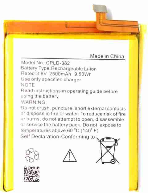 FULL CELL Mobile Battery For Coolpad Note Lite CPLD-382