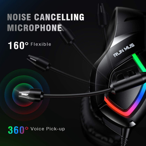 Noise Cancelling Runmus Headset Ps4 Runmus Noise Canceling Xbox
