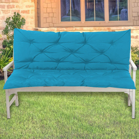 Daddy Cool Cotton Chair Pad Pack of Solid Soft Comfortable Seater Full  Outdoor and Indoor Bench Cushion For Garden