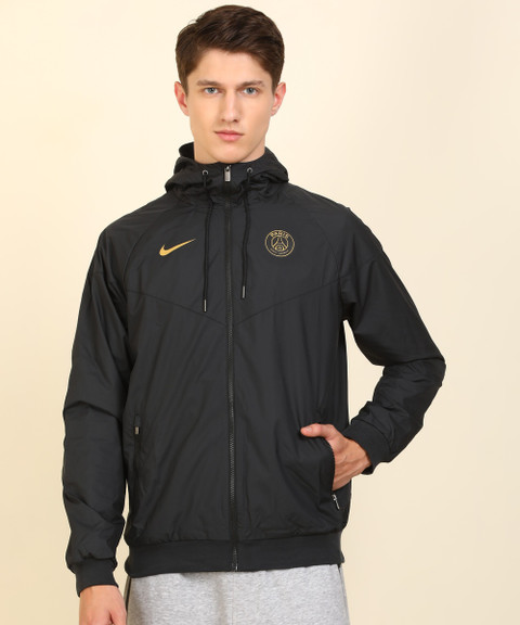 NIKE Full Sleeve Solid Men Jacket - Buy NIKE Full Sleeve Solid Men