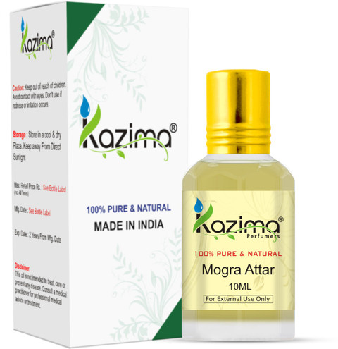 Kazima Mogra Perfume For Unisex Pure Natural (Non-Alcoholic