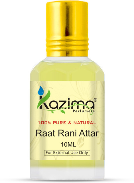 Kazima Raat Rani Perfume For Unisex Pure Natural (Non-Alcoholic) Floral  Attar