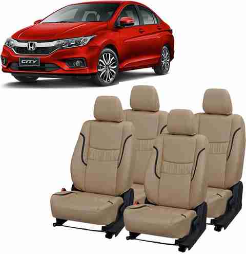 JMDi PU Leather Car Seat Cover For Honda City Price in India Buy