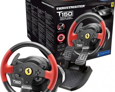 THRUSTMASTER Ferrari Force T150 Gaming Steering Wheel Motion