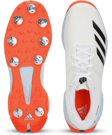 adidas gazelle silver green womens adidas Adizero Boost SL22 Cricket Spikes - White