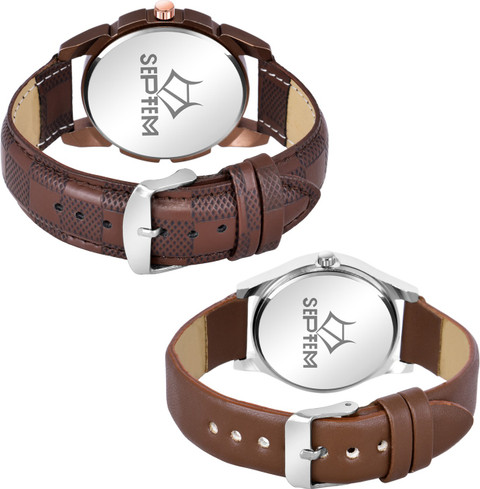 Septem Analog Watch For Couple Buy Septem Analog Watch For