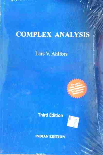 Complex Analysis: Buy Complex Analysis by Ahlfors Lars at