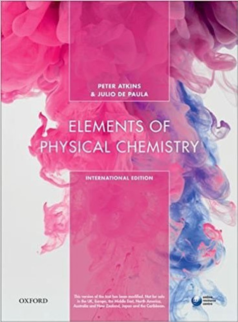 Elements of Physical Chemistry: Buy Elements of Physical Chemistry