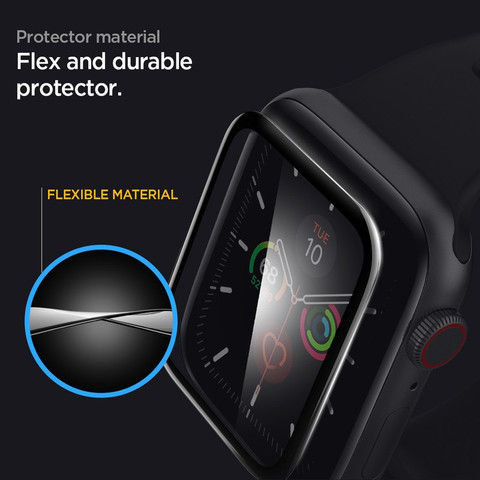 Spigen Tempered Glass Guard for Apple Watch Series (44mm), Apple  Watch SE 2020/2020 (44mm)