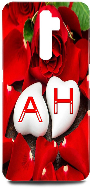 Ignite Back Cover for OPPO A9 2020/CPH1937,A Loves H Name,A Name