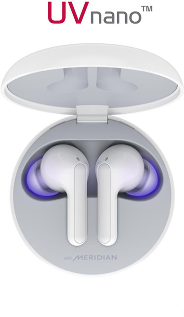 LG TONE Free HBS-FN6 UV Nano Bacteria Free with British Meridian  Sound Bluetooth