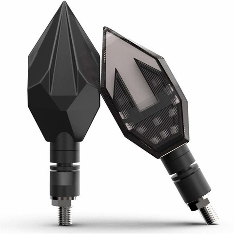 COMICAL Front, Rear LED Indicator Light for Bajaj Pulsar 135 LS