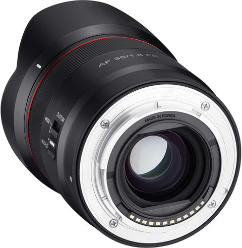 SAMYANG AF 35mm F1.8 FE (SONY Eマウント用) Samyang AF 35mm F1.8 FE For Sony E Wide-angle Prime Lens