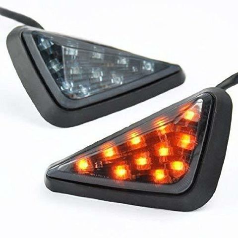 Indicator Light R15 rugotaa Front LED Indicator Light for Yamaha R15 V2, R1, R15 V1, R15 ...