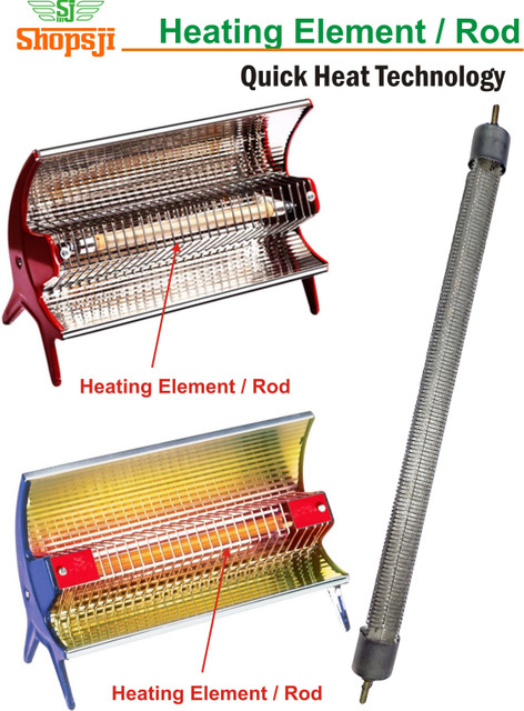 Shopsji Heater Element Heating Element Heater Rod 2pc