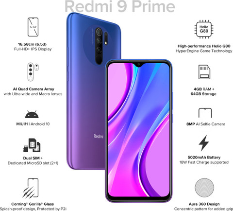 REDMI Prime (Space Blue, 64 GB)