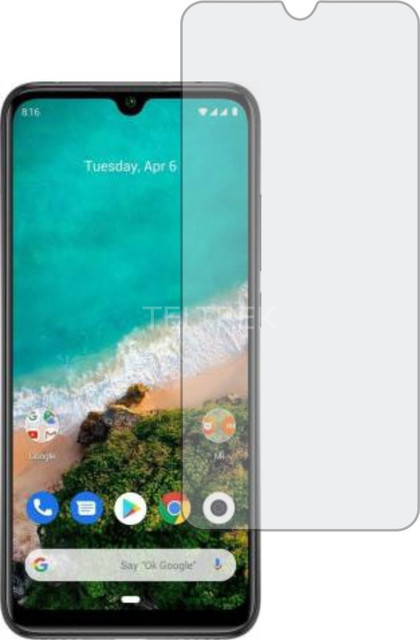TELTREK Tempered Glass Guard for MI A3 (Matte Finish, Flexible