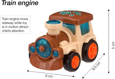 K A Enterprises Pack of Friction Vehicle Toys for Toddlers, Boys