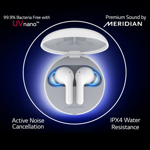 LG TONE Free HBS-FN7 UV nano Bacteria Free With ANC