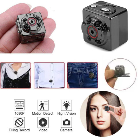 ALA SHQ8 SHQ8 Mini HD Camera Night Vision Motion Detection 1920