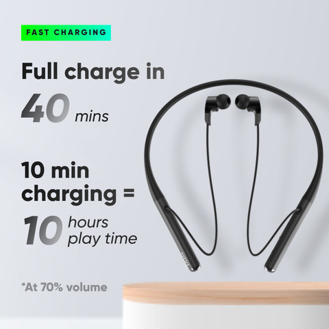 Bluetooth Neckband Mivi Neckband Earphones Mivi Collar Flash Pro