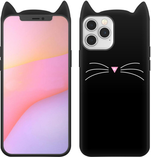 CASE CREATION Back Cover for Apple iPhone 12 Pro Max (2020) Cat - Main Image