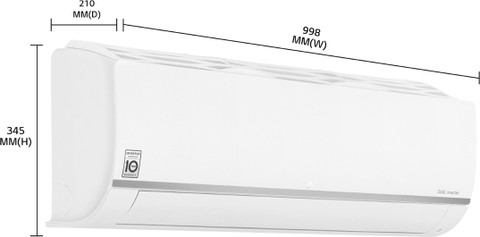LG Ton Star Split Inverter AC with Wi-fi Connect White