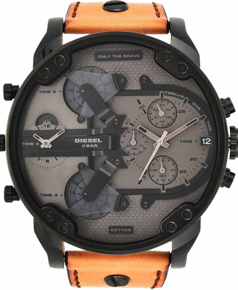 Silver Big Daddy Reloj Diesel Dz7313 DIESEL Mr Daddy Diesel Men's