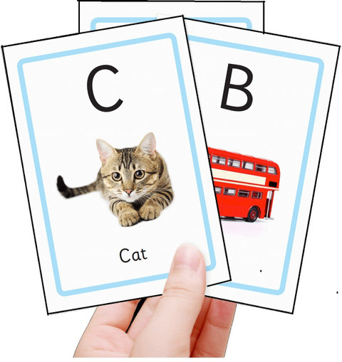 SA Tamil & English Flash Cards for Kids | 96 Flash Cards & 192