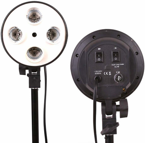 Hiffin in E27 Photo Studio Bulb Holder Base Socket Lamp Bulb