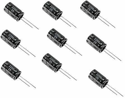 Onde De Chaleur POPESQ® 5 Pcs. X Condensateur Electrolytique 10uF 450VDC #A4644 Radiateur En Fonte