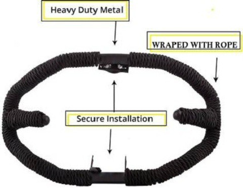 AOWBIKES RE-BUMPER-BLK-01 Bike Crash Guard