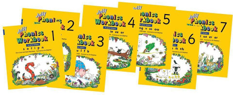 [新品　未使用]　Jolly Phonics Activity Book 1-7 Jolly Phonics Activity Books 1-7: in Precursive Letters