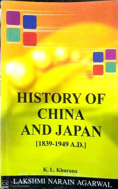 HISTORY OF CHINA AND JAPAN 1839-1949 AD - HISTORY OF CHINA AND