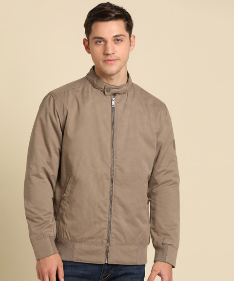 WOODLAND Full Sleeve Solid Men Jacket