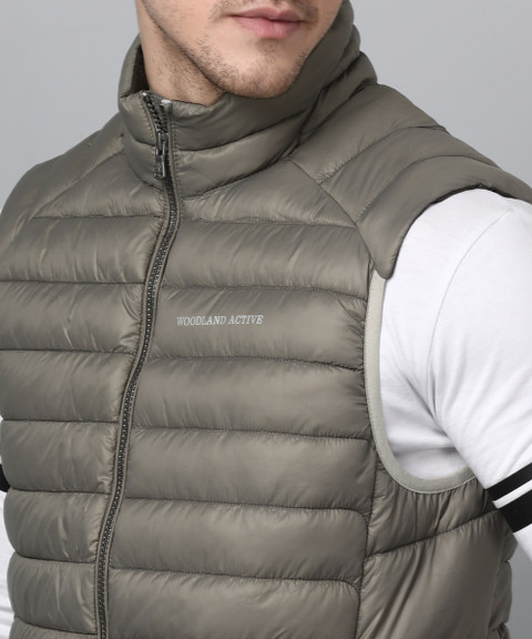 WOODLAND Sleeveless Solid Men Jacket Buy WOODLAND Sleeveless