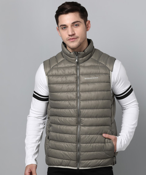 WOODLAND Sleeveless Solid Men Jacket Buy WOODLAND Sleeveless