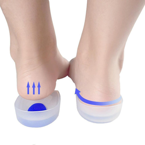 Bluwings Silicon Heel Spur Shoes Gel Pad for Ankle and Achilles