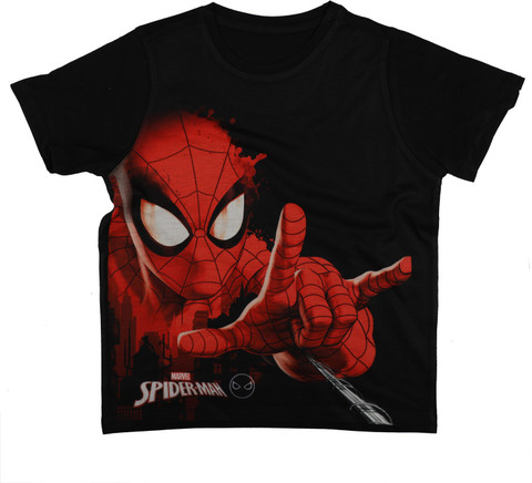 Marvel Spider Man Boys Graphic Print Polycotton