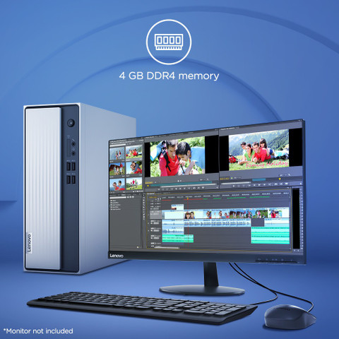 Lenovo i3/1TB/4GB Core i3-10100 (4 GB RAM/Intel UHD Graphics 630