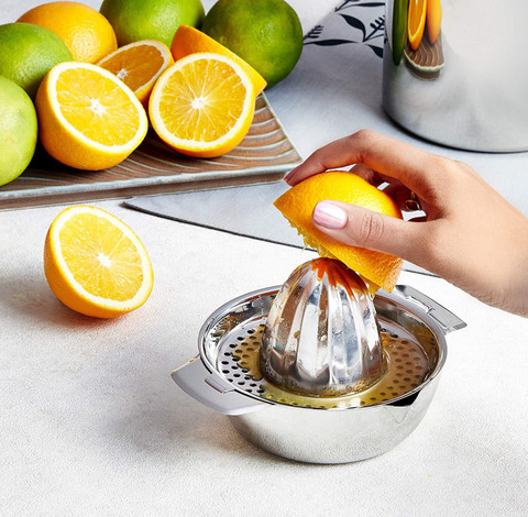 Carrot Metal Citrus Squeezer S CAPPER Steel Fruit Lemon Citrus
