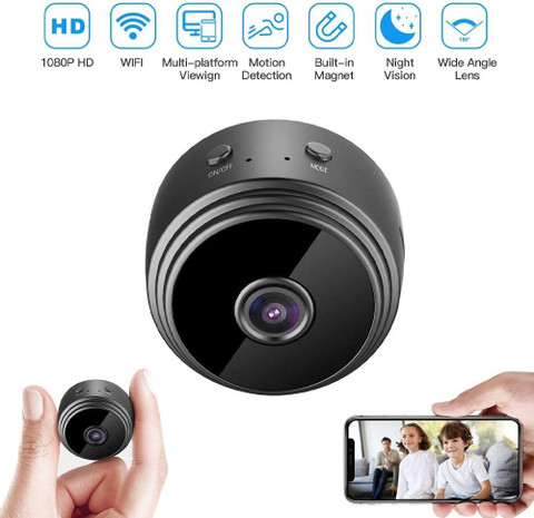 Bzrqx Hidden HD Wireless Camera 1080P Wifi IP Night Version Micro Camcorder  Voice Video Recorder Security Camera - Main Image