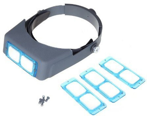 Ikshu Optivisor Head Watch Repair Glasses Magnifying Eye Loupe