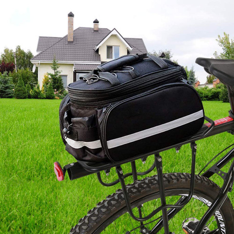 Xezon Bicycle Aluminum Alloy Adjustable Rear Seat Luggage Cargo
