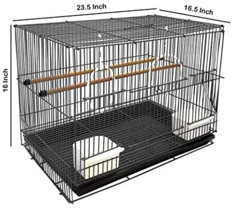 KAPOOR PETS FT Bird Cage Best for Lovebird/Pet, Parrot, Parakeet, Budgie,  Cockatiel Cage Hammock Large Bird Cage (Size: Long, Wide and